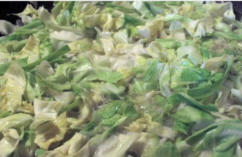 Steamed Sweet & Sour Cabbage